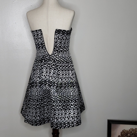 Anthropologie Eva Franco Vera Silverado Strapless Fifield Dress Luxury Bohemian - Picture 9 of 16
